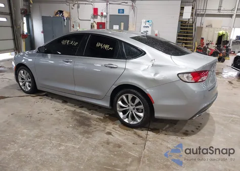 2015 Chrysler 200 S from USA, damaged, VIN 1C3CCCDG3FN644217